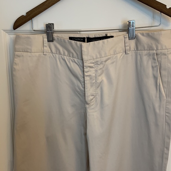 Beige Fabrizio Gianni Straight Leg Trousers - Picture 2 of 5